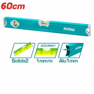 Niveau d’aluminium 60 cm TOTAL TMT26036