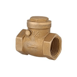 Clapet anti-retour à battant DN20 232PSI 3/4 laiton femelle