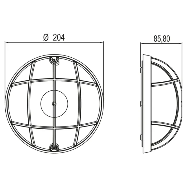 Hublot plafonnier Lampe en plastique Aqua Opaк – Image 4