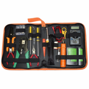 BOITE A OUTILLE PROFESSIONNELS POUR ELECTRONICIEN – PS-P15 outils à main 16 en 1 Kit réseau LAN professionnel pince à sertir câble dénudeur pince coupante outil de tournevis