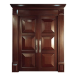 Porte d’entrée en bois