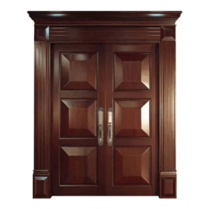 Porte d’entrée en bois