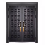 Porte d’entrée en bois