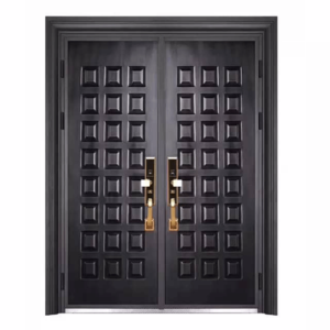 Porte d’entrée en bois