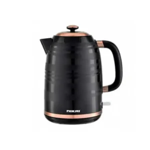 Bouilloire électrique NIKAI 1.7Litre NK 244 – Noir/Bronze