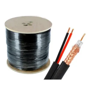 cable-video-surveuillance-rg59- en métrage Vendu au mètre ou Bobine de 100m ou 300m
