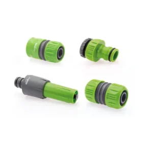 Kit d’arrosage 4 pièces complet diamètre 25 / 1 pouce pour tuyau d’arrosage diamètre 25mm