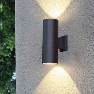 appliques Mural pour façades, lampe de jardin mural double face