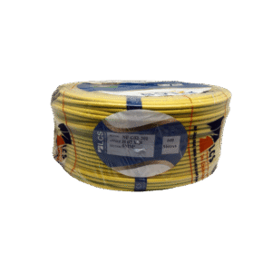 Rouleau câble H07VR section 6mm² jaune