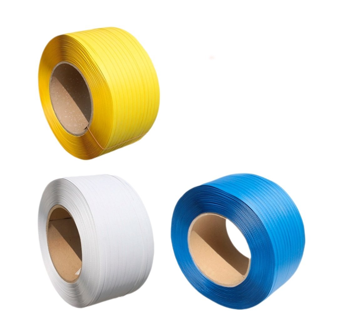 Feuillard en plastique pour cerclage des colis,feuillard polypropylène machine et manuel rouleaux de 2000 mètres. – Image 2