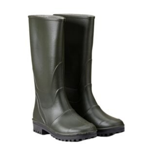 Bottes de Pluie en Caoutchouc Vertes