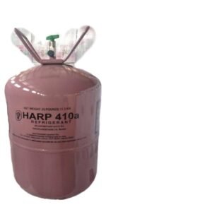 GAZ  HARP R410A 11.3KG bouteille de réfrigérant HARP 410A, un fluide frigorigène couramment utilisé dans les systèmes de climatisation et les pompes à chaleur. 