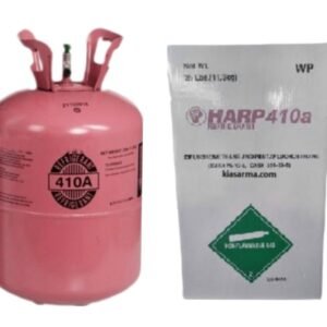 GAZ HARP R410A 11.3KG bouteille de réfrigérant HARP 410A, un fluide frigorigène couramment utilisé dans les systèmes de climatisation et les pompes à chaleur.