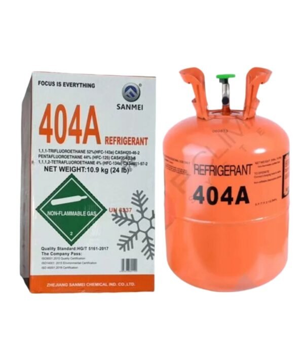 gaz réfrigérant R-404A, un hydrofluorocarbure (HFC) couramment utilisé. – Image 2