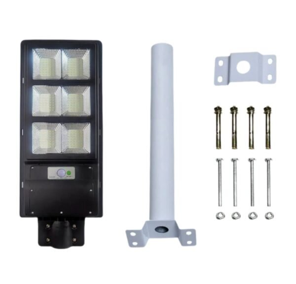 Lampadaire solaire tout en un LED avec capteur de mouvement : Comment ça marche – Image 3
