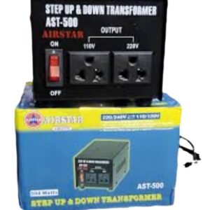 CONVERTISSEUR DE TENSION TRANSFORMATEUR STEP UP / DOWN 500W 220v TO 110V & 110 V