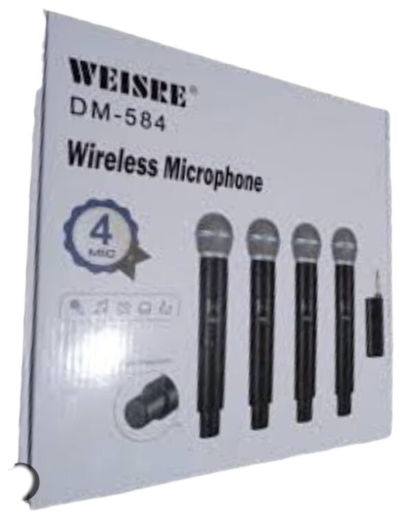 microphones sans fil WEISRE, modèle DM-584 – Image 2