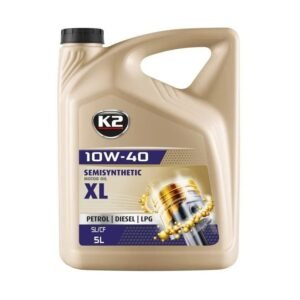 Huile moteur à moitié synthétique 10W-40 TD K2 TEXAR 10W-40 XL-TD 5L