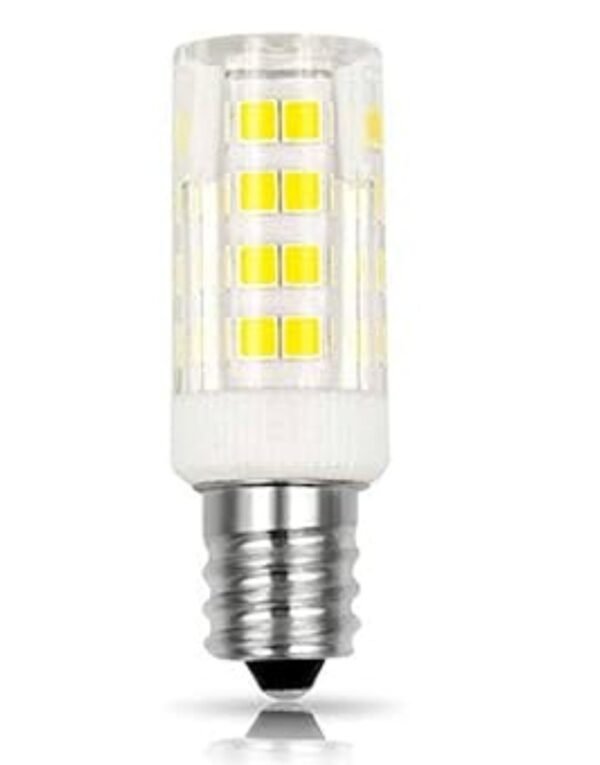 Ampoule LED G4 en matel 12v 3w/ 350 lm.
Ampoules LED G9 2W Blanc Chaud 2700K, 
Ampoule LED Tubulaire EDM E14 4,5W 450lm 3200K Lumière. – Image 2