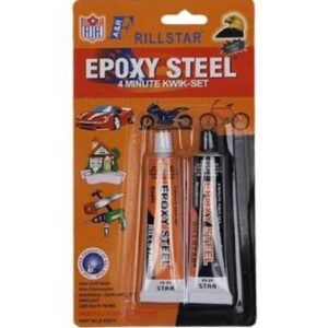 Colle 4 minute Epoxy steel resistant à l'eau