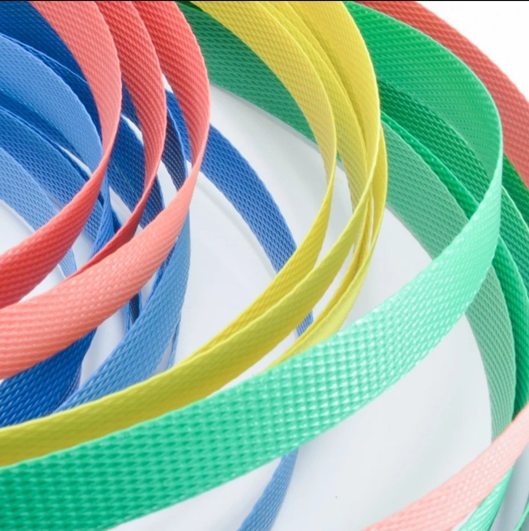 Feuillard en plastique pour cerclage des colis,feuillard polypropylène machine et manuel rouleaux de 2000 mètres. – Image 4