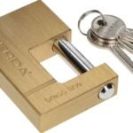 Serrure à clé étanche antirouille, cadenas multifonctionnel, serrure antivol, serrure de porte à levier, serrure de fenêtre à tête déverrouillée