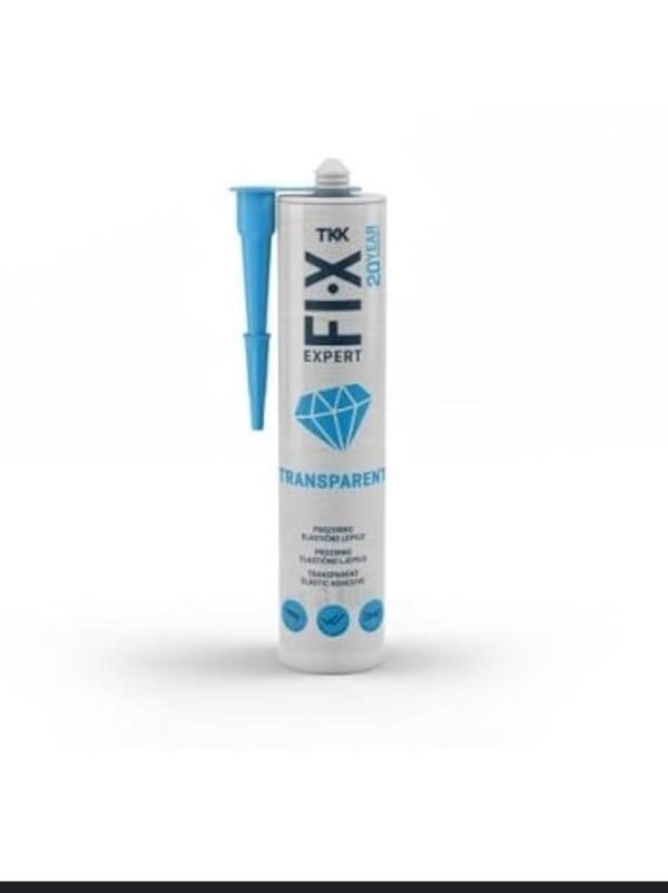TKK FI-X Expert - Pegamento elástico transparente, 290 ml