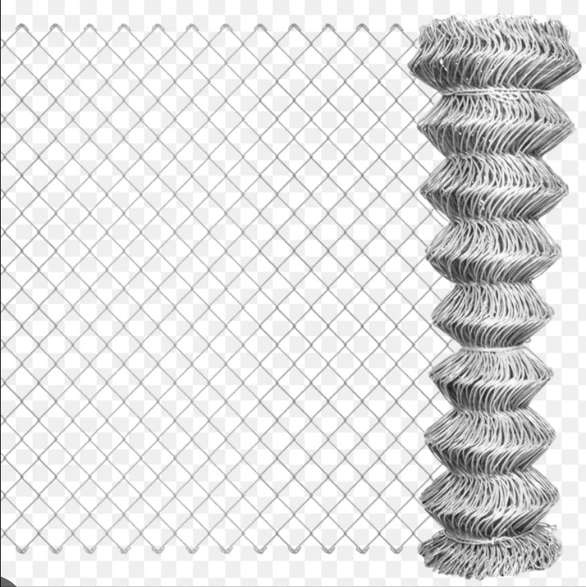 Grillage de clôture - Maille losange - 25m Hauteur 1,5m - 2m-Acier galvanisé & vert – Image 3