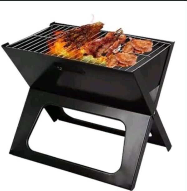 Grille à Charbon Pliable ou Barbecue au charbon de bois, portable et pliable – Image 2