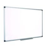 Tableau Blanc Magnétique 90X120 Cadre En Aluminium disponible different Dimension moral ou ave  pieds.