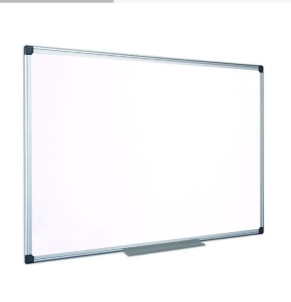 Tableau Blanc Magnétique 90X120 Cadre En Aluminium disponible different Dimension moral ou ave  pieds.