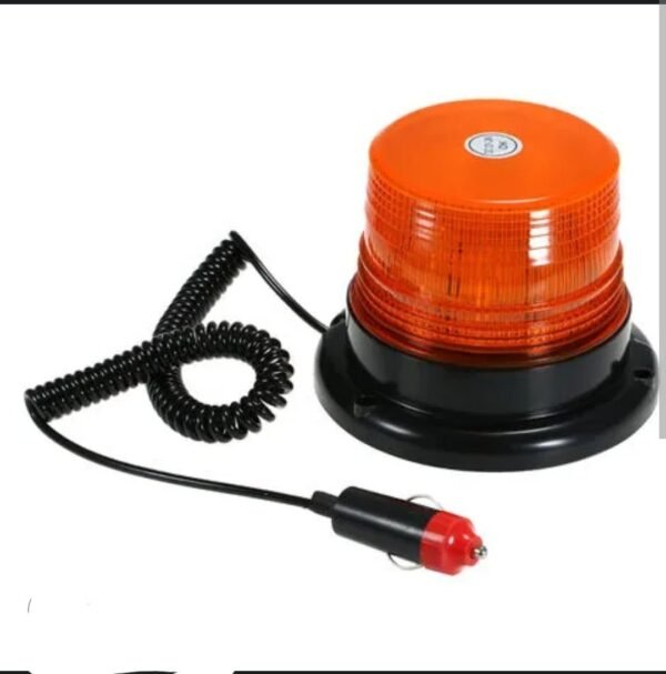 Gyrophare magnétique 70X70mm – gyrophare-thermique-gyroflash-a-led-3-modes-2-flash-Gyrophare, 12V solaire USB voyant davertissement LED gyrophare – Image 7