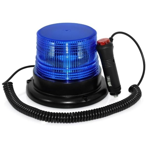 Gyrophare magnétique 70X70mm – gyrophare-thermique-gyroflash-a-led-3-modes-2-flash-Gyrophare, 12V solaire USB voyant davertissement LED gyrophare – Image 3