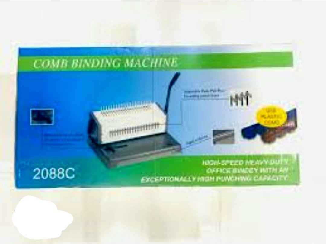 Machine à reliure 2088 C – Relieuse manuelle à peignes plastiques – Image 3