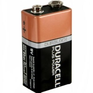 Piles 9V- Batterie-Duracell 9V Alcalines Type 9V