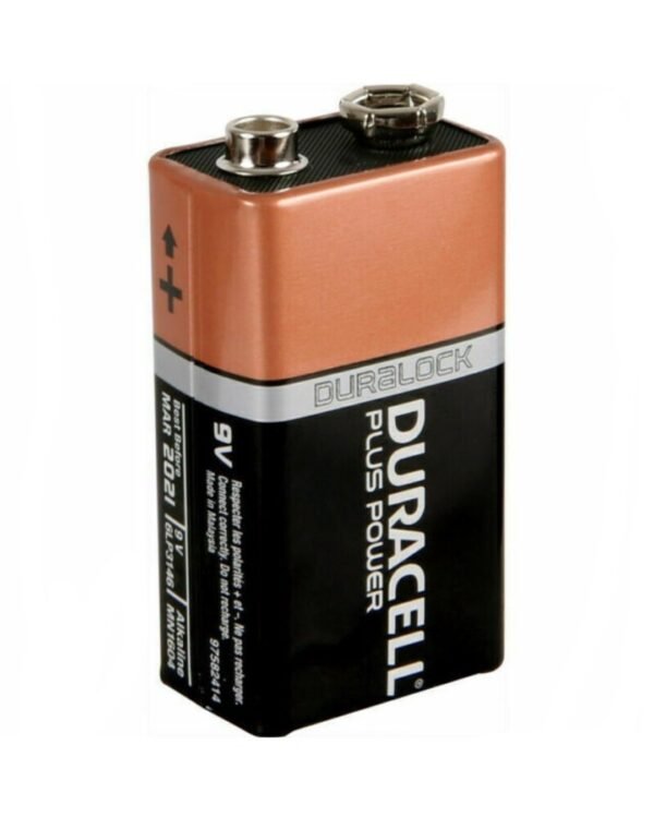 Piles 9V- Batterie-Duracell 9V Alcalines Type 9V