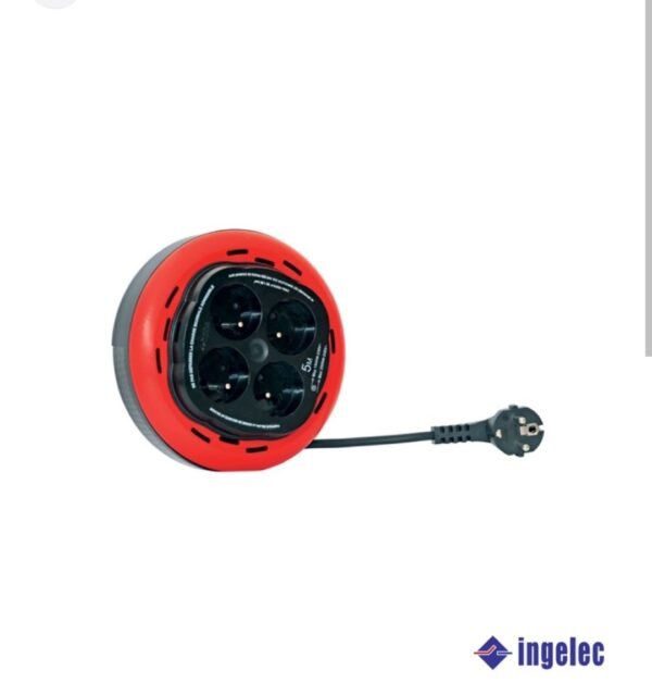 Rallonge INGELEC 4 Prises 2P+T || Câble 5m