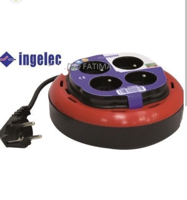 Rallonge INGELEC 4 Prises 2P+T || Câble 5m – Image 2