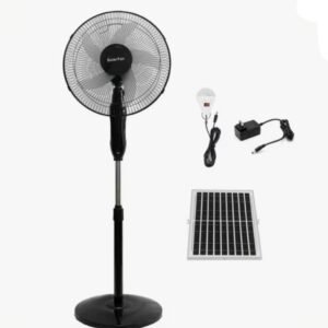 Description
Un design bien étudié et une puissance phénoménale pour un aussi bel appareil. Fini les jours de chaleur insupportable et le manque d’air frais dans votre maison! Ce Ventilateur Rechargeable RISING RS-8068 à 3 vitesses de ventilation et un grand angle d’oscillation en plus d’être rechargeable