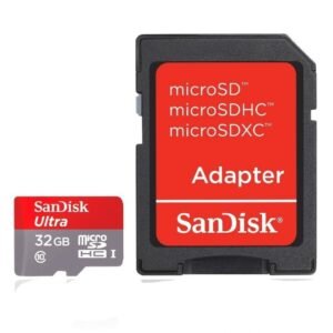 Carte Mémoire Micro SD HC 32gb SAN DISK