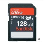 Carte mémoire SanDisk Ultra SDXC 128 Go