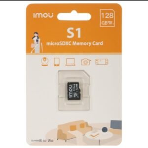  carte mémoire microSDXC Imou S1 de 128 Go.