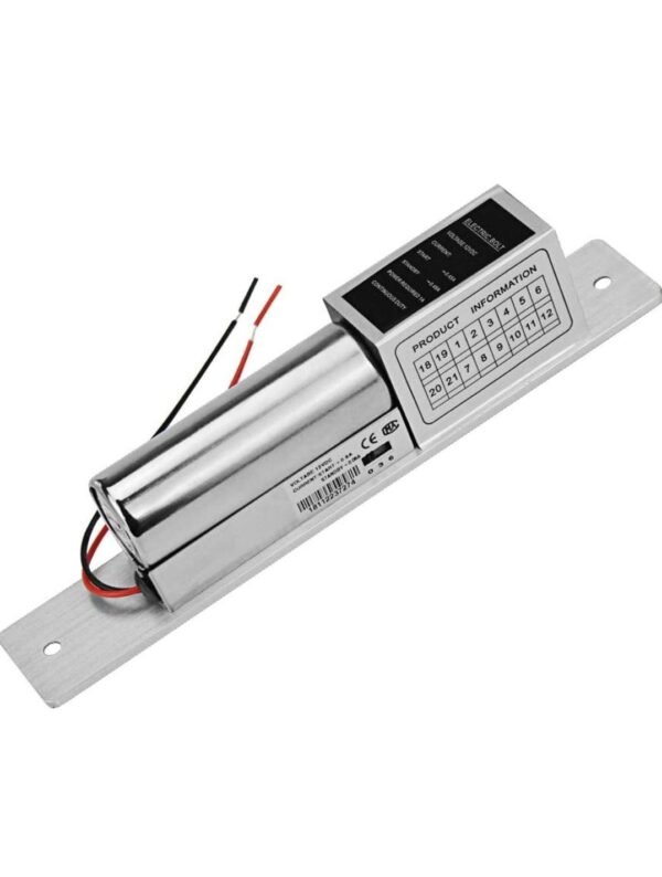 Serrure de porte électrique KDL, serrure électronique à mortaise, pêne métallique, 2 fils, 12 V CC, sécurité intégrée, basse température avec temporisation, pour portes en verre, bois et fer. – Image 5