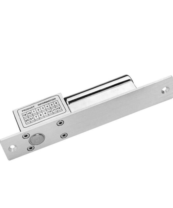 Serrure de porte électrique KDL, serrure électronique à mortaise, pêne métallique, 2 fils, 12 V CC, sécurité intégrée, basse température avec temporisation, pour portes en verre, bois et fer. – Image 3