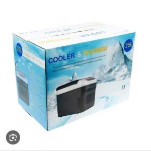 Réfrigérateur de voiture, 25 L, 12/24/220 V, 68 W, -5/+65 °C, affichage LED