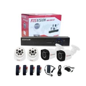 CAMERA DE SURVEILLANCE|FOSVISION AHD CAMERA KIT 4 CH + DVR