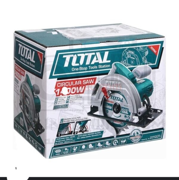 SCIE CIRCULAIRE TOTAL 1.600W – 185mm TS1161856 – Image 2