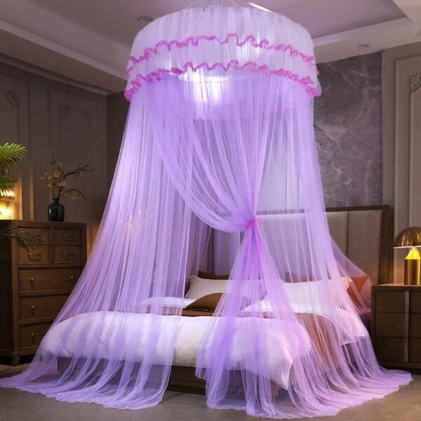 Moustiquaire Princess Dome, baldaquin, protection contre les insectes, moustiquaire, idéal pour la chambre 3 (couleur : différentes 
, taille : 1,8 x 2 m) – Image 3