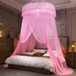 Moustiquaire Princess Dome, baldaquin, protection contre les insectes, moustiquaire, idéal pour la chambre 3 (couleur : différentes 
, taille : 1,8 x 2 m)