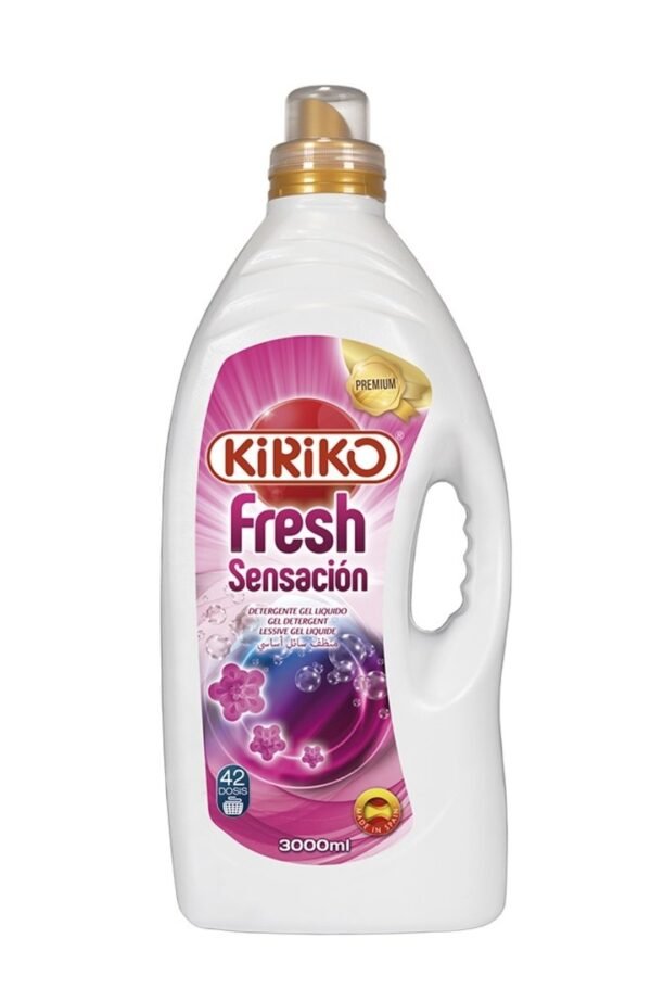 Lessive Kiriko - Hygiène Assainissante - 3 litres - 42 lavages